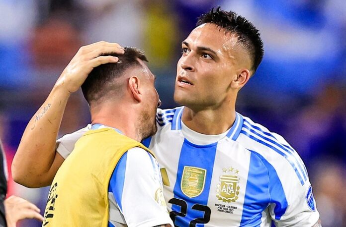 Lautaro Martínez voitti Copa America Golden Bootin